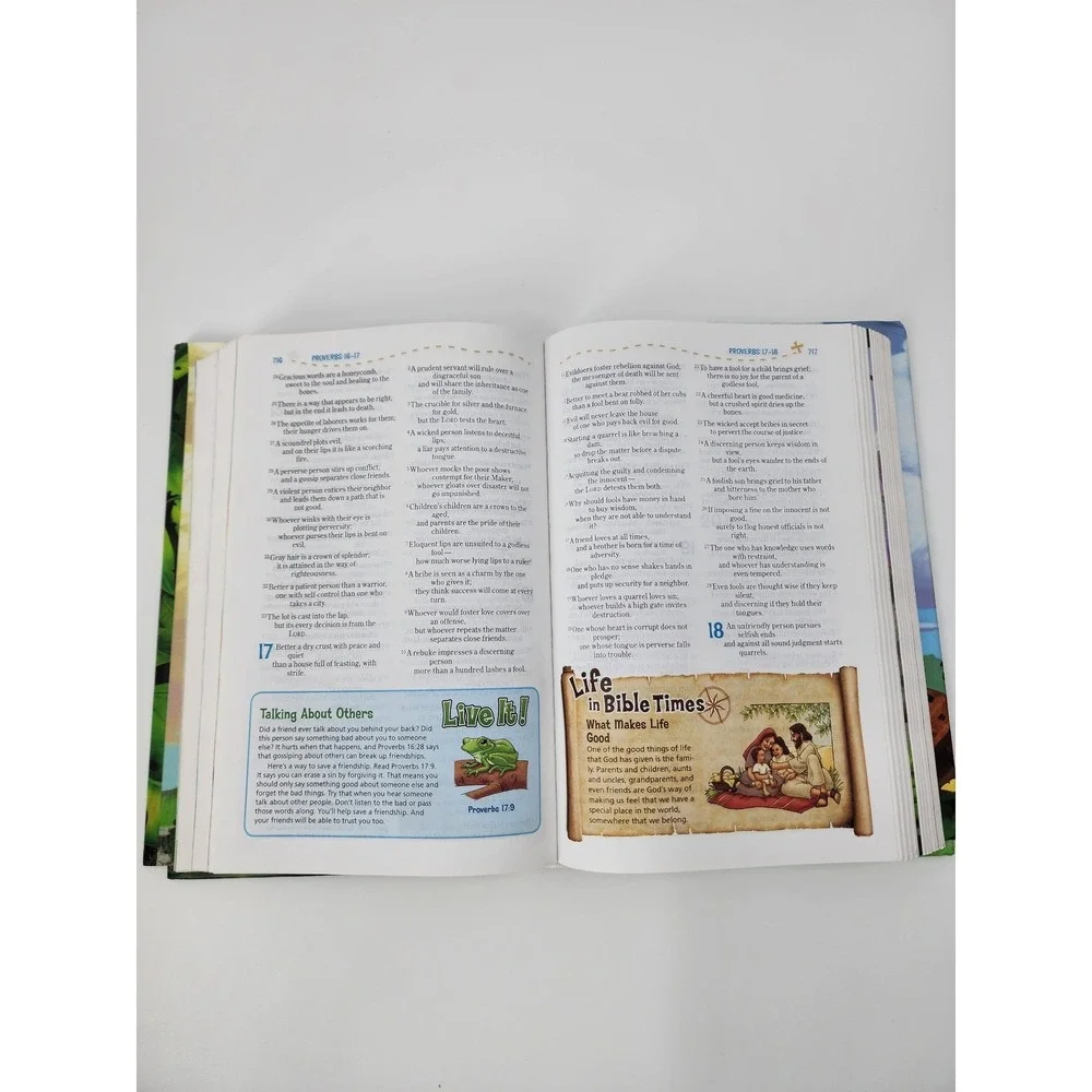 NIV Adventure Bible for Kids Full Color Hardcover Zonderkidz 9780310727477